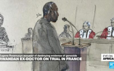 The former Rwandan doctor is on trial in France for genocide