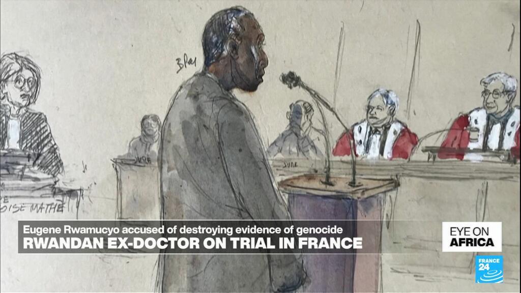 The former Rwandan doctor is on trial in France for genocide